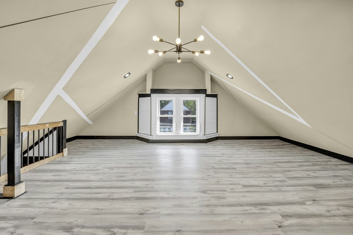 Sample photo: loft room